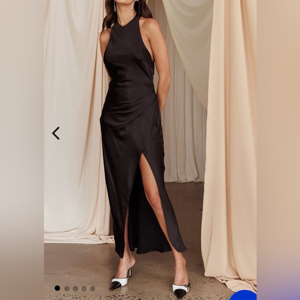 Elegant Black Evening Gown